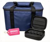 Bolsa Case Manicure e Pedicure Acessórios e Equipamentos Reforçada + Brinde Porta Esmalte Mod711 Bolsa Case Manicure e Pedicure Acessórios e Equipamentos Reforçada + Brinde Porta Esmalte Mod711