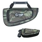 Bolsa Case Porta Pistola E Revolver C/ Forro E Bolso Lateral