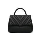 Bolsa Casual com Pesponto Chevron