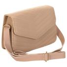 Bolsa Casual Detalhe em Bordado com Alça Transversal Fixa com Fecho Prático e Seguro e Versátil Bolsa Casual Detalhe em Bordado com Alça Transversal Fixa com Fecho Prático e Seguro e Versátil