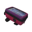 Bolsa Celular Bike Quadro MTB C/ Visor BK-05 GPS Pink