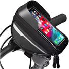 Bolsa Celular Guidão Bike Porta Objetos Camera Ferramenta Cor:Preto