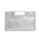 Bolsa CHARMING TAILOR Fashion PU em couro PU feminina prateada