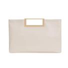 Bolsa CHARMING TAILOR Fashion PU Leather Women Cream