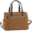 Bolsa Chenson Feminina Microfibra Mão e Transversal 3185113 Cor:Natural Bolsa Chenson Feminina Microfibra Mão e Transversal 3185113 Cor:Natural