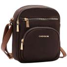Bolsa Chenson Feminina Nylon Microfibra Transversal 3184588 Cor:Café Bolsa Chenson Feminina Nylon Microfibra Transversal 3184588 Cor:Café