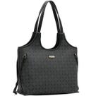 Bolsa Chenson Feminina Ombro Monograma Sacola Média 3485291 Cor:Preto Bolsa Chenson Feminina Ombro Monograma Sacola Média 3485291 Cor:Preto
