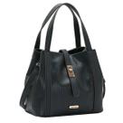 Bolsa Chenson Média Texturizada Saco Ombro e Mão 3485257 Cor:Preto