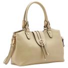 Bolsa Chenson Mini Croco Casual Média Mão e Ombro 3485239 Cor:Natural