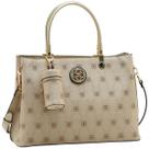 Bolsa Chenson New Monograma Feminina 3485518 Cor:Natural Bolsa Chenson New Monograma Feminina 3485518 Cor:Natural