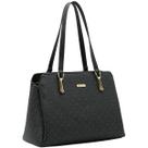 Bolsa Chenson Ombro Estruturada Elemento Gráfico 3485613 Cor:Preto