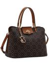 Bolsa Chenson Original Café Classic Cristal Alça de Mão