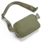 Bolsa Cinturón Telena con Correa Ajustable Tipo Bandolera Verde Bolsa Cinturón Telena con Correa Ajustable Tipo Bandolera Verde