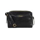 Bolsa classe couro transversal feminina 2870 cb01 preta