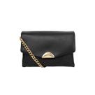 Bolsa Classe Feminina Tiracolo De Couro 3113 Preto