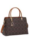 Bolsa Classic Cristal Estruturada Casual - Chenson Café