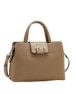 Bolsa clássica Mini Texturas de Mão Chenson 3485673 Natural