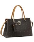 Bolsa Clássica New Monograma - Alça de Mão - Chenson 3485519 - Café