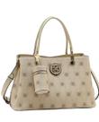 Bolsa Clássica New Monograma - Alça de Mão - Chenson 3485519 - Natural