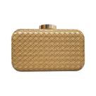 Bolsa Clutch Festa Casual Palha Fecho