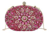 Bolsa Clutch Festa Pedras pink Brilho Casamentos Formaturas
