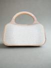 Bolsa clutch palha
