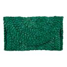 Bolsa Clutch Purse Freie Liebe Straw para mulheres e bolsas de praia de verão