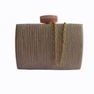 Bolsa clutch retangular brilhante s2460