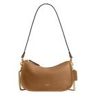 Bolsa Coach Waverly em Couro Natural Grão 24x14x8cm