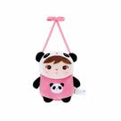 Bolsa com Alça Mini Metoo Doll Original Keppel Jimbão Panda 20cm