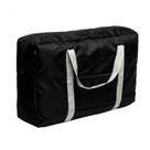 Bolsa Com Encaixe e Alça Para Mala de Viagem 44cm Preta Lyor