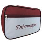 Bolsa Com Escrita Enfermagem - Nylon Vinho