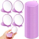 Bolsa compacta Mirror Saysurey Mini Pink, 24 unidades para mulheres