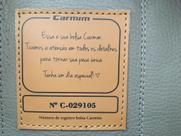 Bolsa Couro Carmim