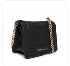Bolsa Couro Crossbody pequena preta Bolsa Couro Crossbody pequena preta
