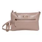 Bolsa couro feminina classe croosbody ref:3535
