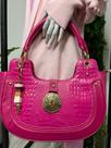 Bolsa Couro Jorge Bischoff - Rosa
