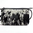 Bolsa Couro Legítimo Pelo Animal Tendência Luxo Original New