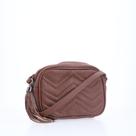 Bolsa Crossbody Bernarda Matelassê Couro Bauarte Bolsa Crossbody Bernarda Matelassê Couro Bauarte