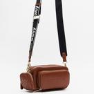 Bolsa Crossbody Easy Lança Perfume Char In26 Marrom Feminino