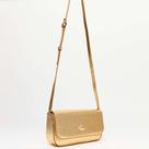 Bolsa Crossbody Easy Lança Perfume Pr26 Dourado Feminino
