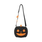 Bolsa Crossbody Halloween - Estilo Diabólico com Caveira e Abóbora