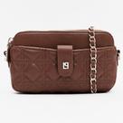 Bolsa Crossbody Lança Perfume Matelasse In26 Marrom Feminino