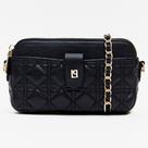 Bolsa Crossbody Lança Perfume Matelasse In26 Preto Feminino