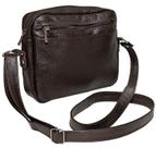 Bolsa Crossbody Retangular Em Couro Trasnversal Alça Ajustavel Ombro Nécessaire