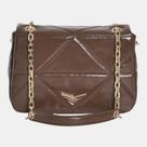 Bolsa Crossbody Via Marte Média Marrom