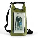 Bolsa Daily Duffel resistena a água com visor 2L para Trilhas e Atividades Outdoor - Verde