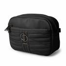 Bolsa Dakota DK181 Transversal Matelassê com Detalhes em Metal e Zíper Frontal