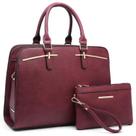Bolsa Dasein Fashion Fashion, bolsa feminina de material sintético, conjunto de 2 peças