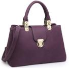 Bolsa Dasein Satchel Top Handle Bolsa de material vegano Bolsa Dasein Satchel Top Handle Bolsa de material vegano